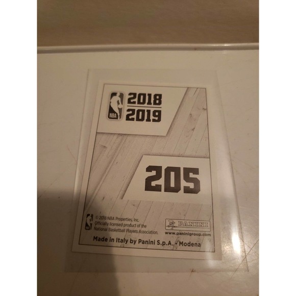 2018-2019 Panini Sticker #205 - Bradley Beal - Wizards - European Italy - Picture 2 of 3